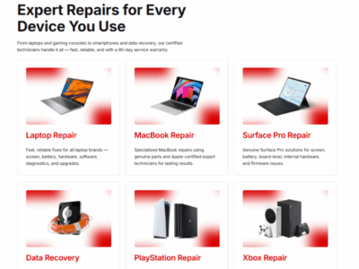 Expert IT Device Repair Services in UAE