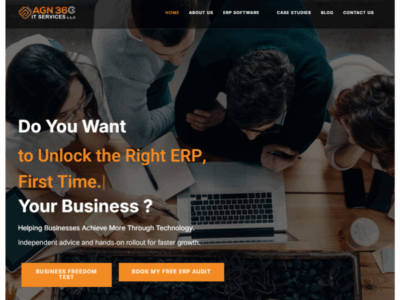 AGN IT Services, our ERP software is designed for all industries.