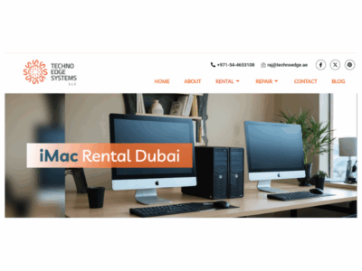iMac Rental in Dubai with Technical Support