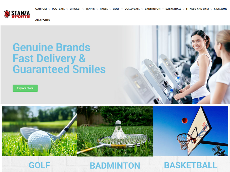 Stanza Sport is your ultimate destination for high-quality sports equipment